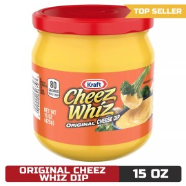 Kraft Cheez Whiz Original Cheese Dip, 15 oz