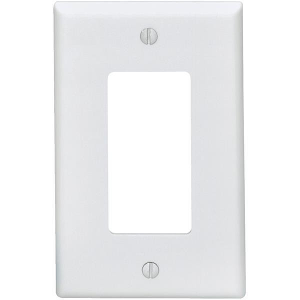 20-Leviton White Mid-Way Decorator Rocker Wall Plate Switch Cover 021-80601-W