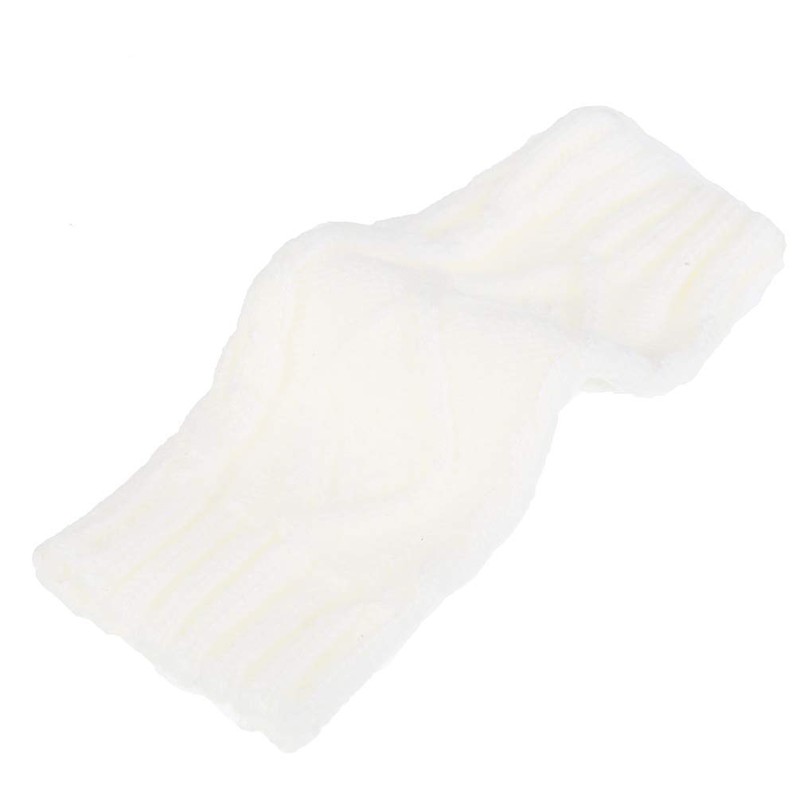 Novawo Women's Hand Crochet Winter Warm Fingerless Arm Warmers Gloves