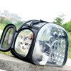 Cat Carrier Backpack Portable Large Capacity Foldable Breathable Handheld Space