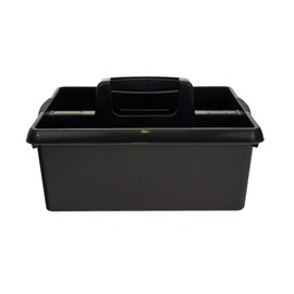 Wham Black Plastic Handy Kitchen Cleaning Tool Utility Caddy Storage Box Tidy