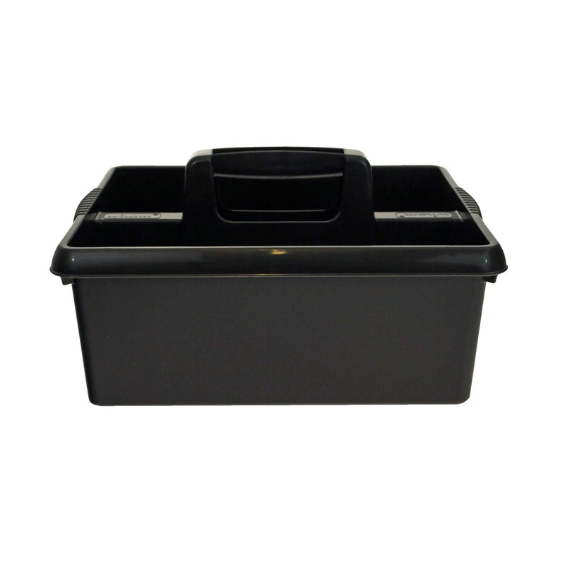 Wham Black Plastic Handy Kitchen Cleaning Tool Utility Caddy Storage