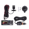 Car Traffic Recorder Night Vision 320mAh 3 Lens Front Rear