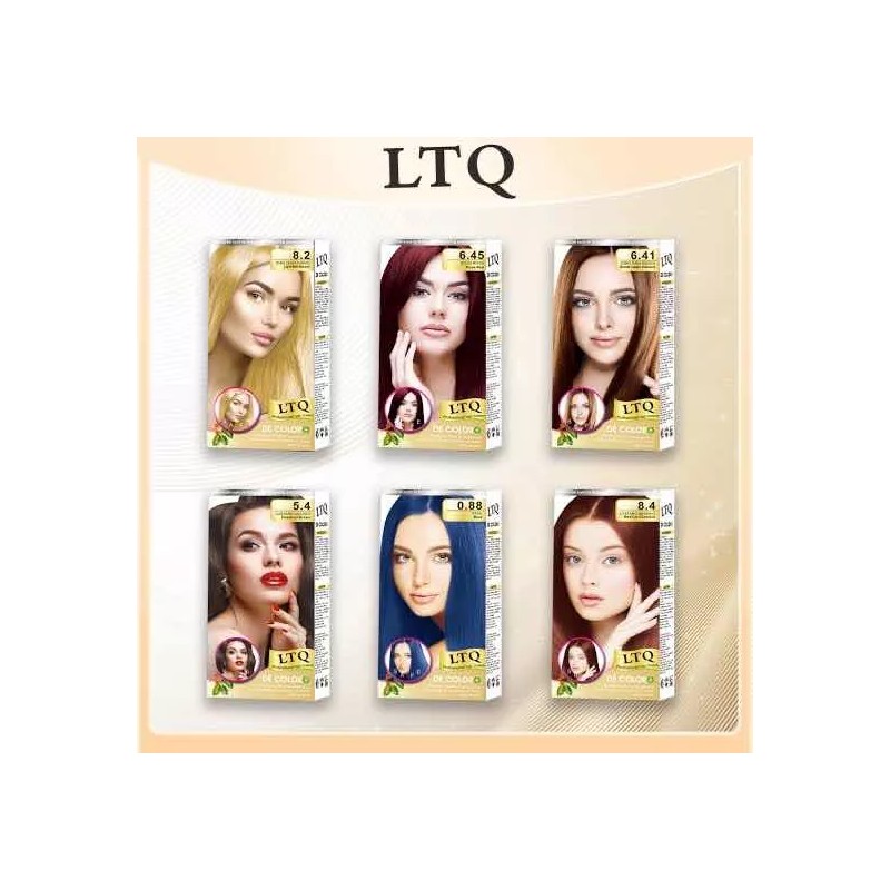 LTQ Tinte Para Cabello Profesional Permanente Larga Duración