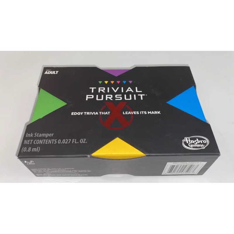 Hasbro Trivial Pursuit X: Edgy Trivia Adult Board Game New