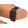 HOCHSTE Snow Ice Grips Winter Boot Grippers Strap Metal Spikes