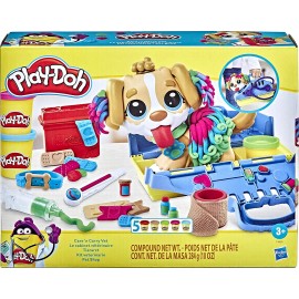 Play-Doh Care 'N Carry Vet Playset for Kids 3 Years and up with Toy Dog, NEW !!!