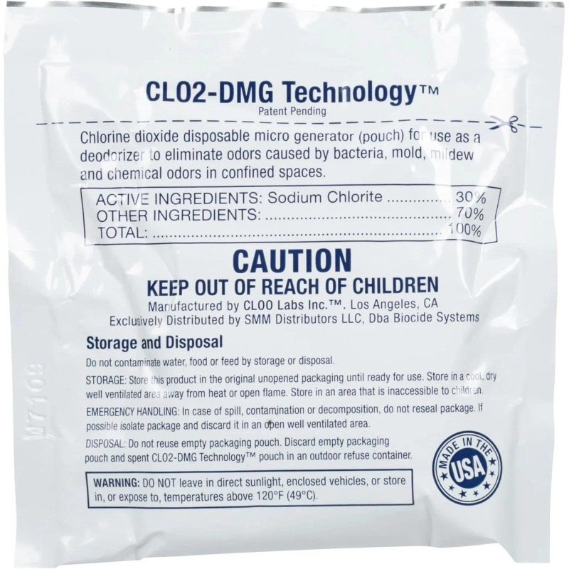 Biocide Systems Auto Shocker ? Odor Eliminator for Cars, Unscented