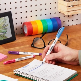 Sharpie real pastel color S-NOTE highlighter 4-color set / pastel oil-based magic / 샤피 리얼 파스텔컬러 S-NOTE 형광펜 4색 세트 / 파스텔 유성매직