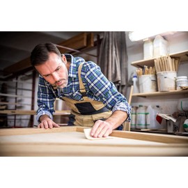 HAWERK Professional Sandpaper 45Pcs. Kit - 80-3000 Grit - Tear Resistant Sand Paper Sheets for Wood, Plastic, Metal and Other Types of Surfaces