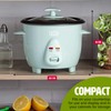 Tasty Mini Rice Cooker with Removable Nonstick Bowl and Auto