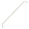 Graber Single Standard Lock Seam Curtain Rod, 48 to 84-Inch