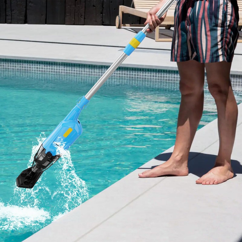 Oxseryn Cordless Pool Vacuum, Rechargeable Handheld Pool Vacuum Cleaner for