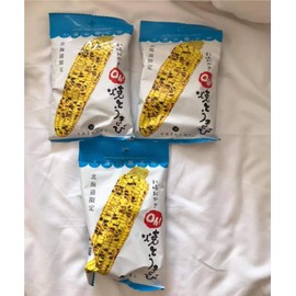 Hokkaido Limited Sapporo City Limited YOSHIMI Odori Park Specialty Sapporo Okaki Oh! Grilled and Cane Confectionery, 1.2 oz (36 g) x 3 Pieces, Eating Trial Set, Side Dishes