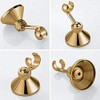 Universal Bathroom Adjustable Shower Head Wall Mount Holder Base Removable