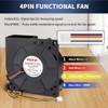 Wathai 120mm x 32mm Dual Ball Brushless Blower Fan 12V
