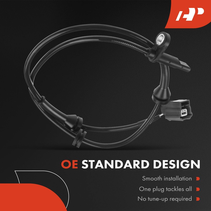 A-Premium ABS Wheel Speed Sensor Compatible with Nissan Models -
