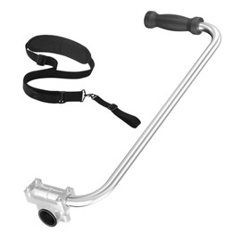 Asxevn Weed Eater Handle, Ergonomic Weedeater Handle, Trimmer Handle with Shoulder Strap, Weed Eater Extension Handle, Weed Wacker Attachments for Lawn Care, Landscaping, Yard Mowing Edges