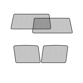 Car Window Shades for Toyota RAV4(2013-2018),4 Pack Car Window Cover for Baby Sun Shade Blocker Breathable Mesh,Reduce UV Rays & Heat Insulation Privacy Protection for Camping, Travel, Sleep