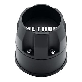 Method Race Wheels Center Cap, Push Through, Black