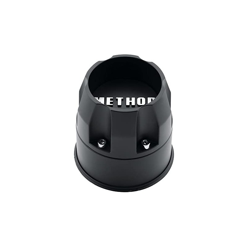 Method Race Wheels Center Cap, Push Through, Black