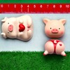 Animal Fridge magnets, Cute Animal Magnets, Pig Magnet, Cow Magnet,