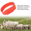 10Pcs Goat Collar Sheep Identification Bands Livestock Marking Ring Farming