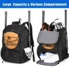 MATEIN Youth Baseball Bag, Softball Bag with Cleats Pocket for