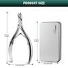 FVION Cuticle Nippers Stainless Steel Cuticle Nippers Extra Sharp with