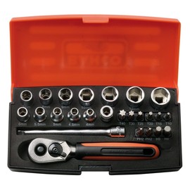 Bahco 1/4" Socket Set - SL25