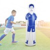 Ejoyous Football Training Dummy Inflatable Tumbler Football 0.35 m PVC