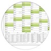 Kalenderoutlet DIN A1 Wipe-Clean Wall Calendar 2026 Rolled 84.0 x