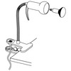 Eglo Eglo clamp spotlight/model Fabio (not included) Classic Silver