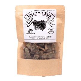 EidolonGreen [China Medicinal Herb]Organic Eucommia Bark, Natural Wild-Crafted Eucommia Ulmoides (Du Zhong/杜仲/두충) Dried Bulk Herbs 3 Oz (88g)
