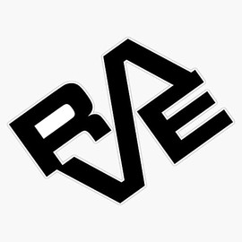 Rave Music Quote Bumper Sticker Vinyl Decal 5 inches