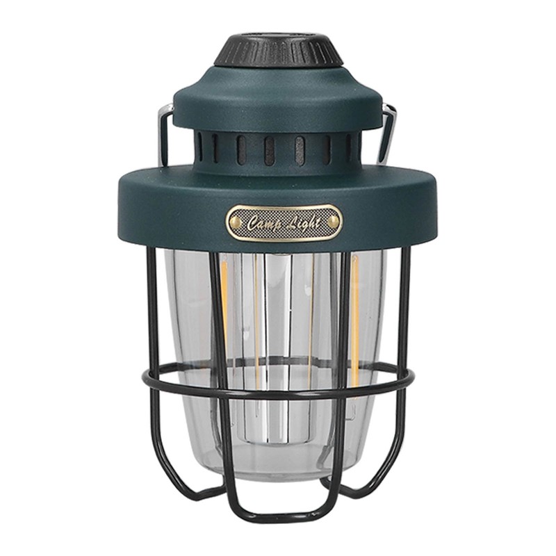 Camping Lantern Retro USB Charging 3 Light Modes IPX4 Waterproof