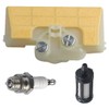 Hippotech Air Filter Spark Plug and Fuel Filter for Stihl