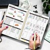 DOURA Monthly Budget Planner, Monthly Budget Book with Expense Tracker