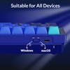 Keychron Q4 Wired Custom Mechanical Keyboard, 60% Layout QMK/VIA Programmable
