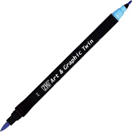 ZIG Art and Graphic Twin Marker 313 Cleaning Brush, Aqua