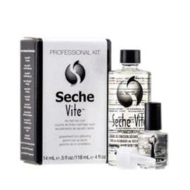Seche Vite NIOP Professional Kit Dry Fast Top Coat, Guaranteed Non Yellowing