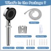 RV Shower Head with Hose, 5+1 Mode High Pressure Replacement