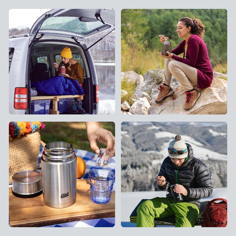 Esbit Thermobehälter Classic für Speisen - Warmhaltebehälter 750 ml in