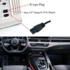 2m 12V DC Car Refrigerator Power Cord - Durable Electric