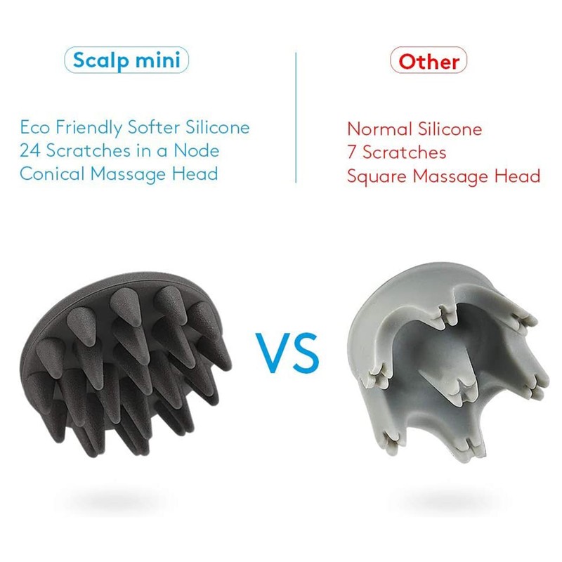 Breo Portable Mini Scalp Massager IPX7 Waterproof Wireless Massager Octopus