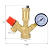 Boiler Safety Group Brass Hot Water Tank Connection Group and
