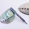 LACHIEVA LUX Abalone Shell Ballpoint Pen, Luxury Gift for Men