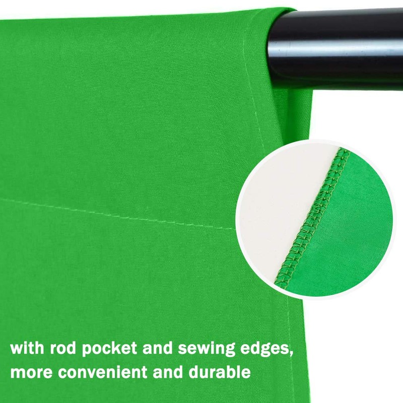 Green Screen Background Backdrop AOBETAK 5x7ft Thicker Fabric Photo Backdrop