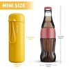 Exllena 200ml Small Insulated Flask 304 Stainless Steel Double Wall
