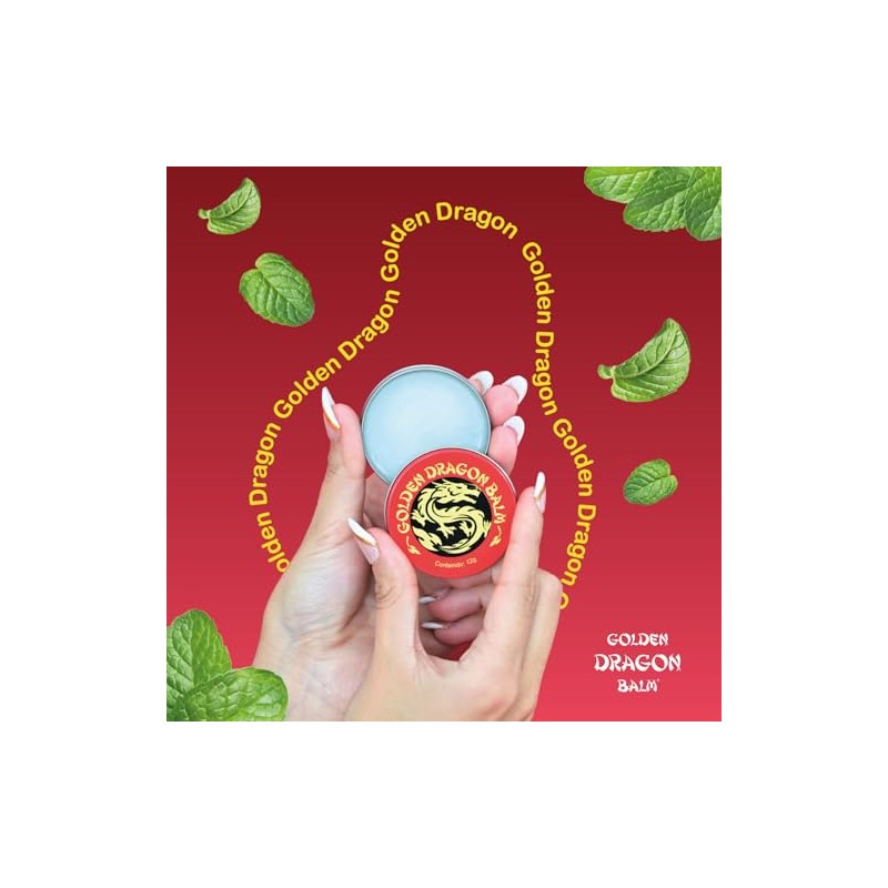 Anahuac Golden Dragon Balm Pomada Herbal Paquete Pzas 12g Alivia